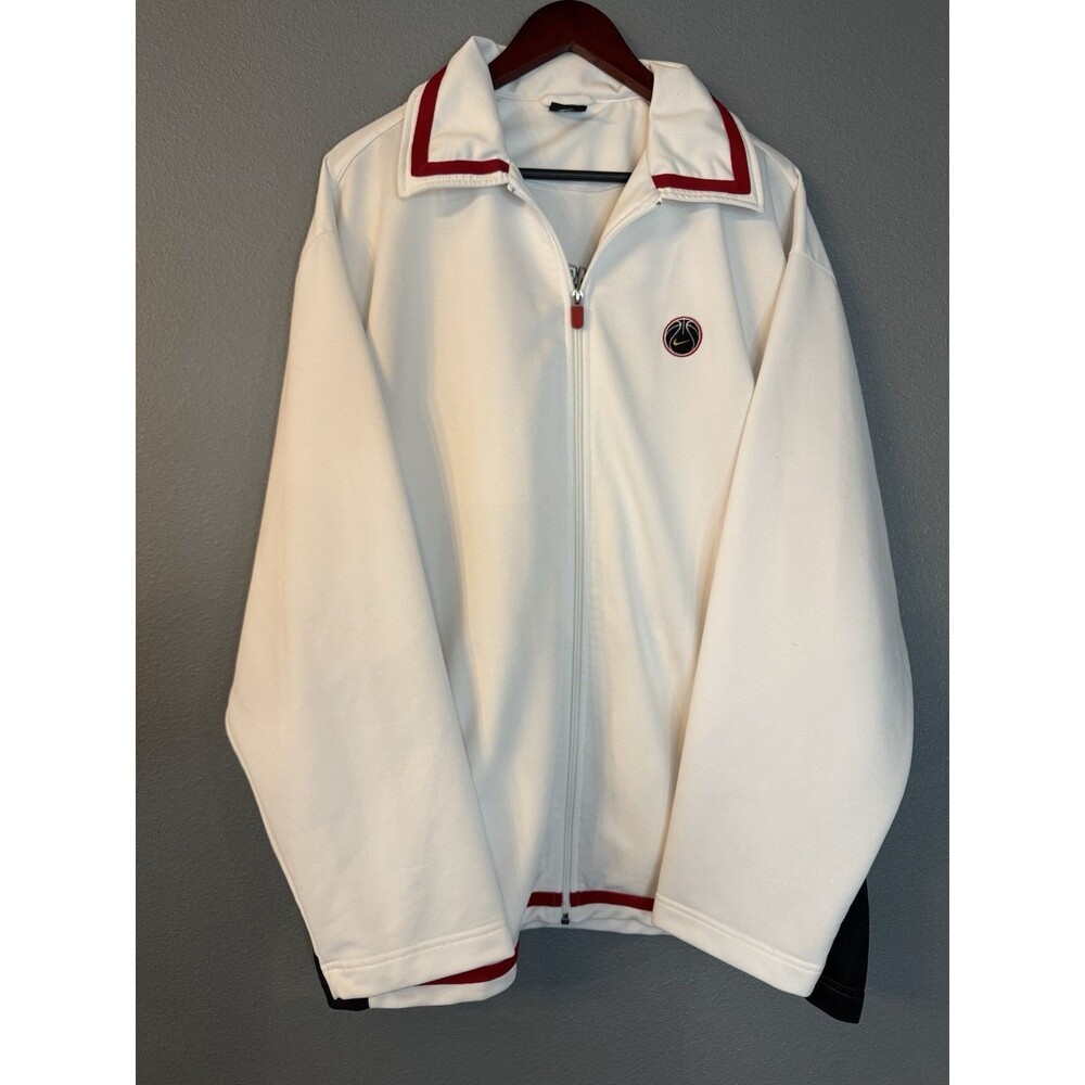 Vintage 1992 Nike Basketball Warm Up Track Jacket Mens XL 90s Nike